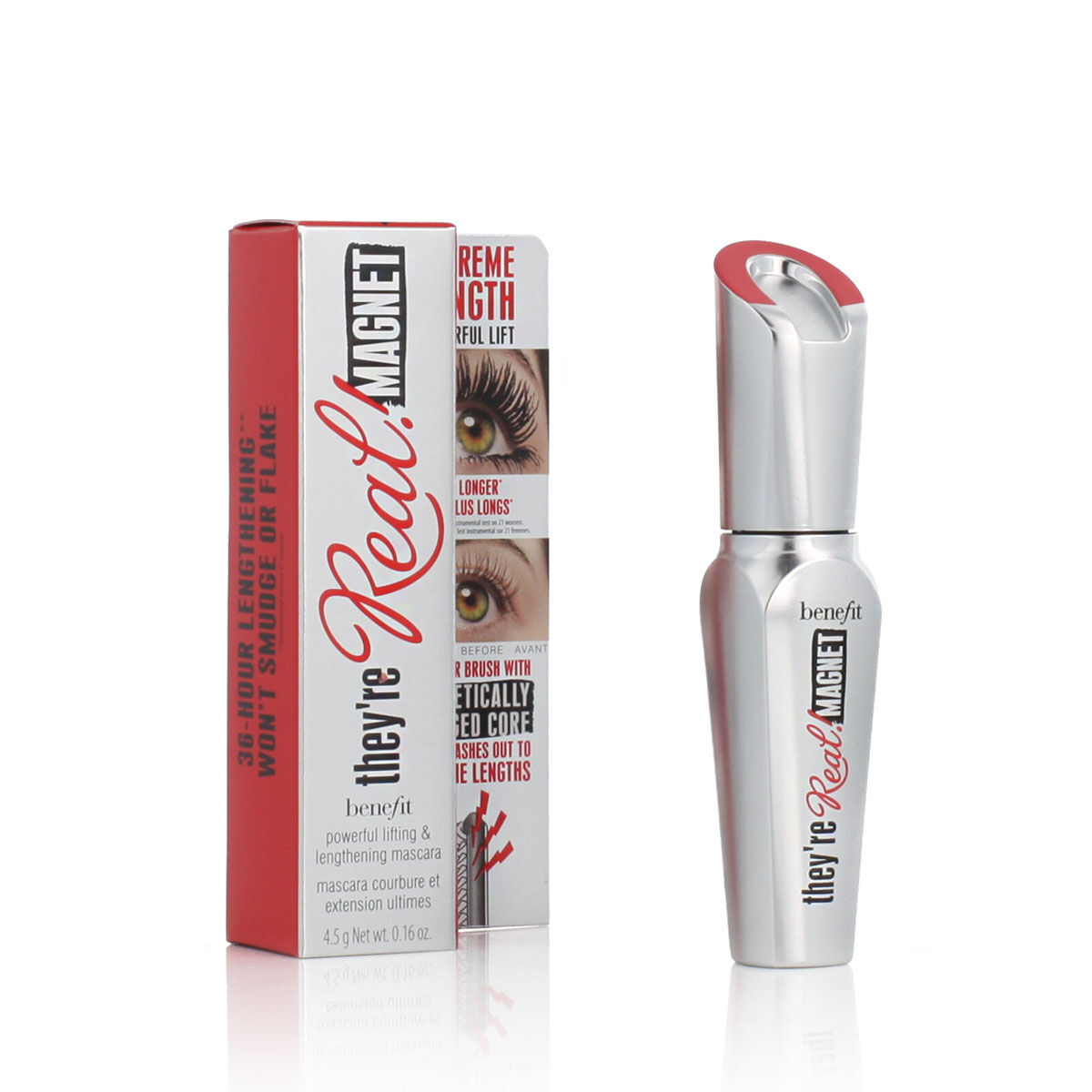 Rímel Efeito Volume Benefit They're Real! Supercharged Black 4,5 g